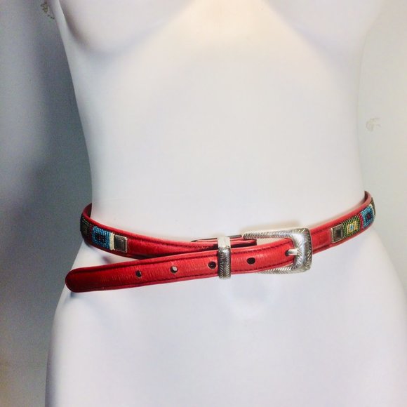Brighton Beaded Western Native American Belt main image 12